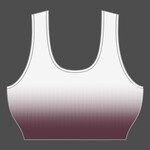 womens athletic top gradient