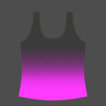 womens loose fit athletic vest gradient