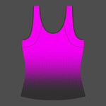 womens athletic shirt gradient